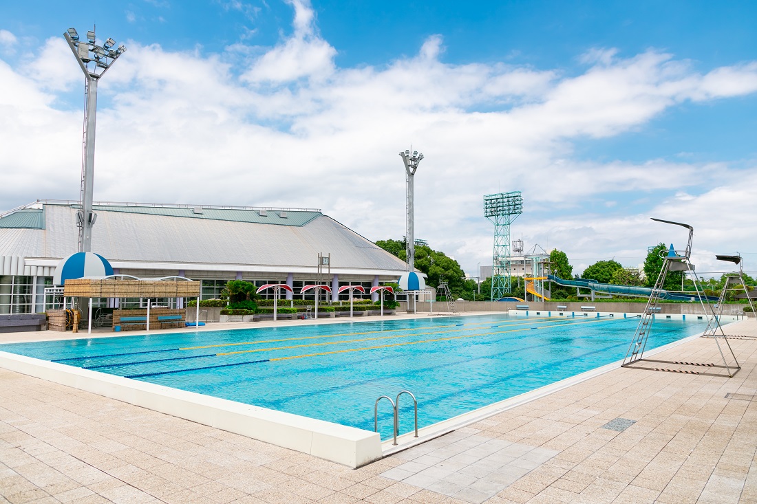 大田区萩中公園水泳場を指定管理者として水泳場管理業務を担当